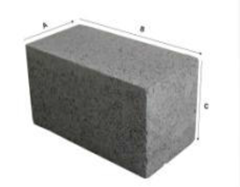 Finished wall with KRH blocks